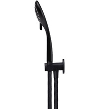 Round Hand-held Shower on Swivel Bracket